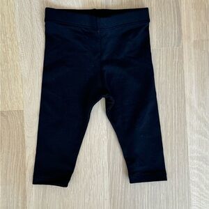 NWOT DORI CREATIONS Black Leggings - Size 0-6 Months